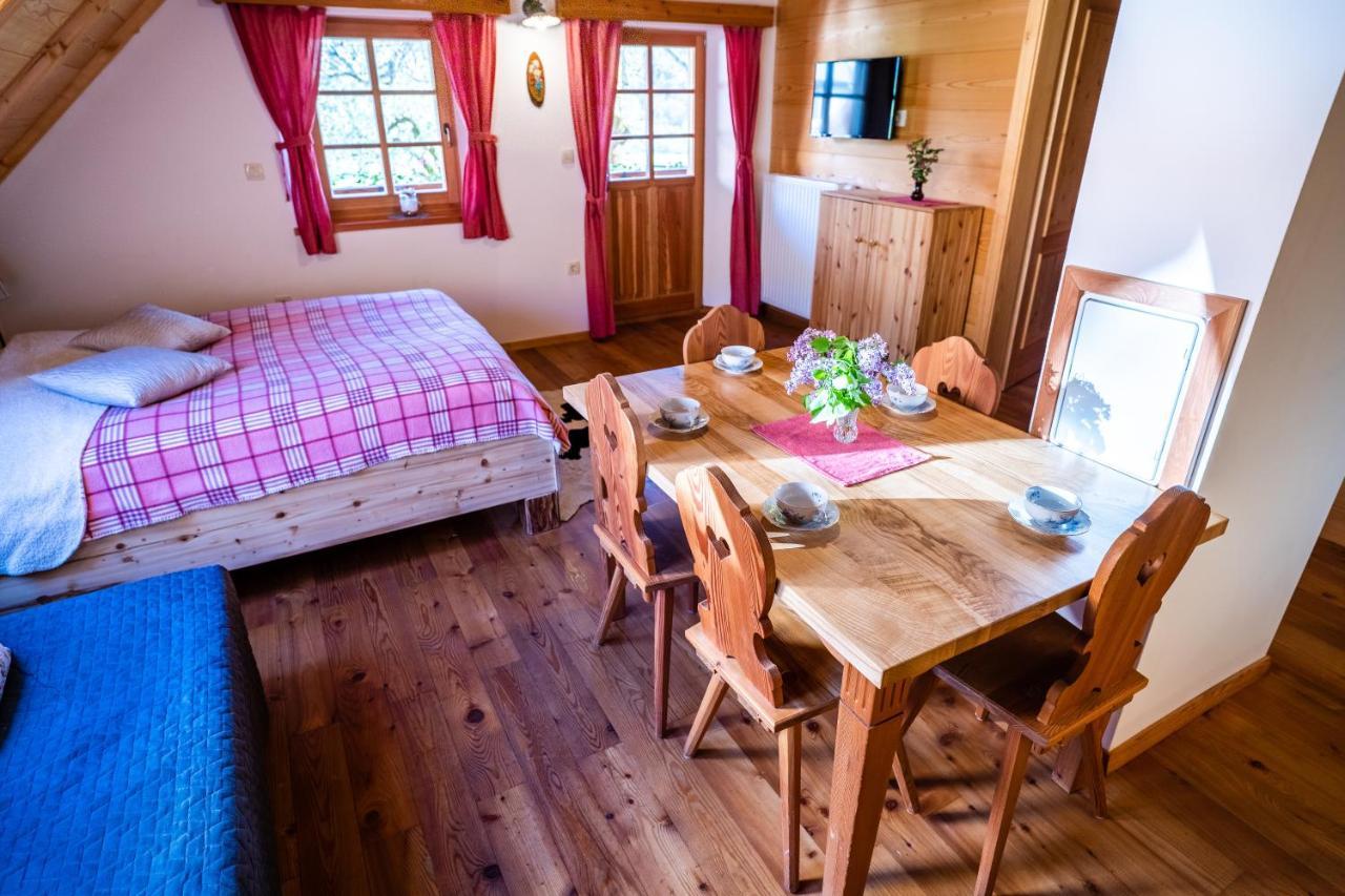 Vila Tourist Farm Senkova Domacija Zgornje Jezersko Exteriér fotografie