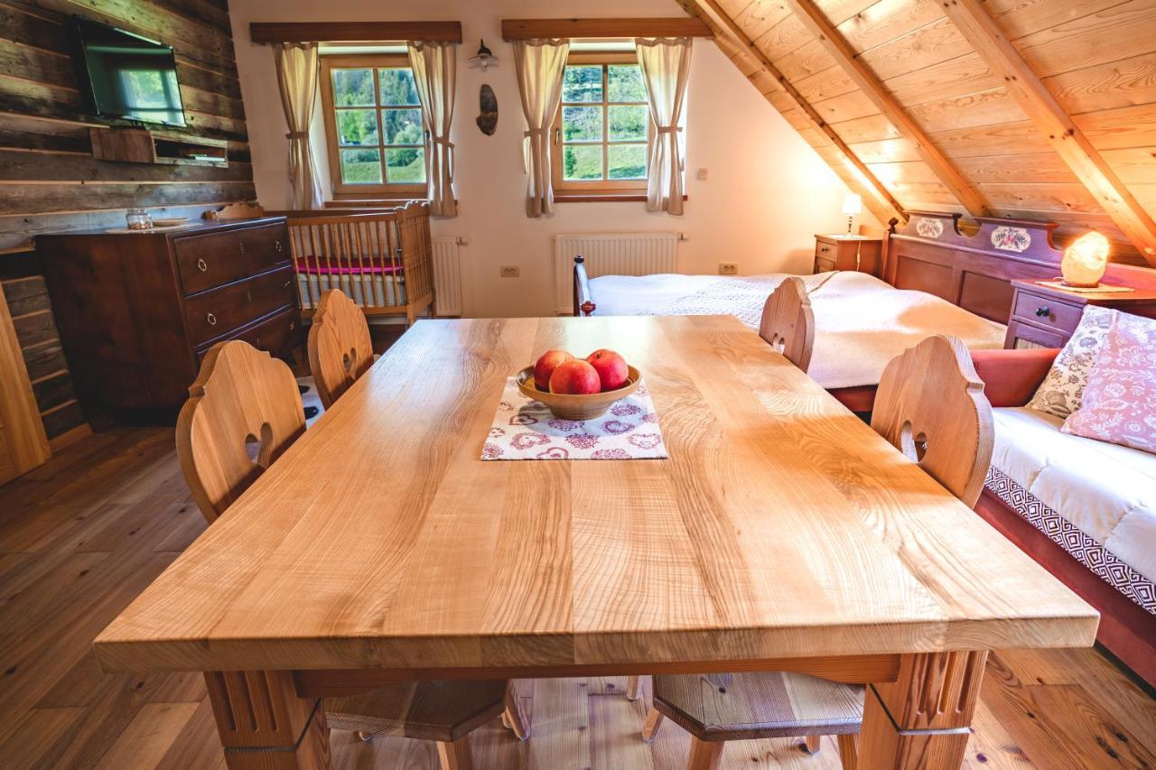 Vila Tourist Farm Senkova Domacija Zgornje Jezersko Exteriér fotografie