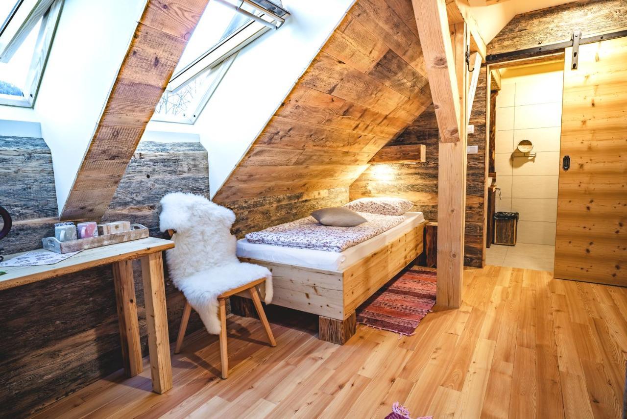 Vila Tourist Farm Senkova Domacija Zgornje Jezersko Exteriér fotografie