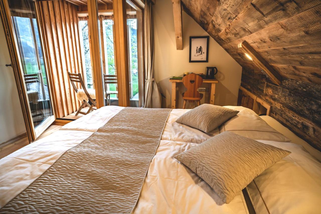 Vila Tourist Farm Senkova Domacija Zgornje Jezersko Exteriér fotografie