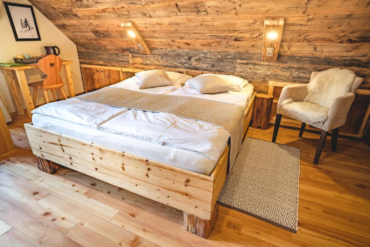 Vila Tourist Farm Senkova Domacija Zgornje Jezersko Exteriér fotografie