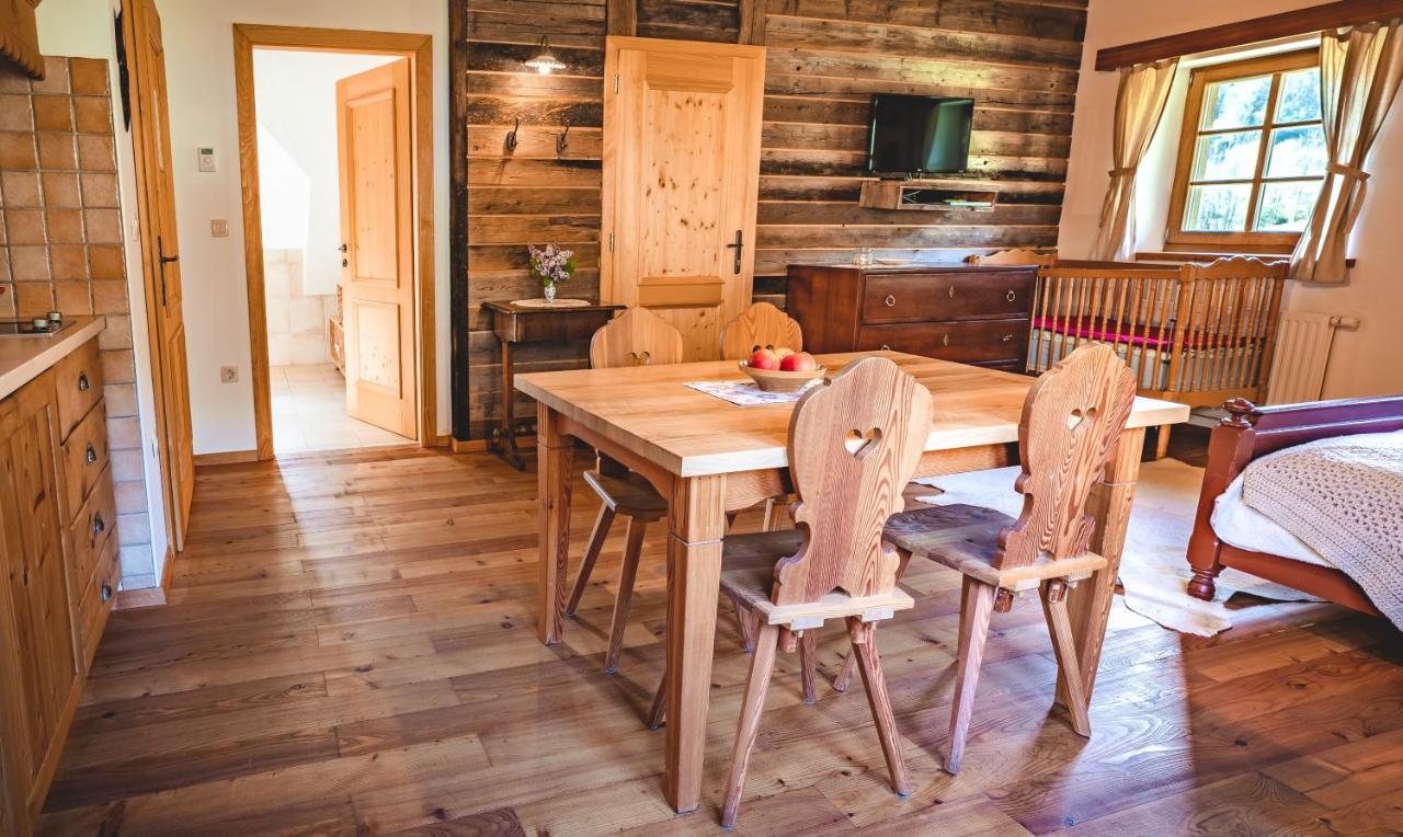Vila Tourist Farm Senkova Domacija Zgornje Jezersko Exteriér fotografie