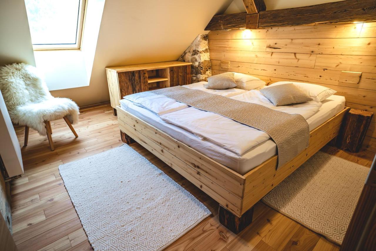 Vila Tourist Farm Senkova Domacija Zgornje Jezersko Exteriér fotografie